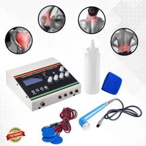 2IN1 LCD US (Ultrasound) 4 CH TENS Therapy Pain Relief Device - Image 2