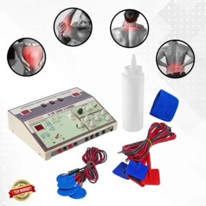 3IN1 IFT + 4 Ch. TENS + US(ultrasound) 1 MHz Therapy Device - Image 5