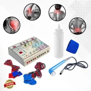 4-in-1 IFT+TENS+MS+US 1MHz Physiotherapy Device - Image 4