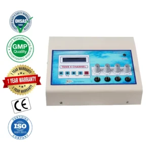 LCD 4-Channel TENS Device for Comprehensive Pain Relief