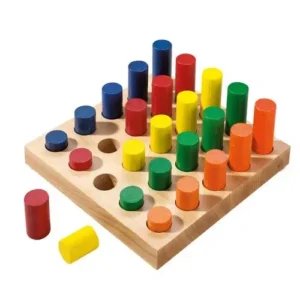 Round Peg Board Side View