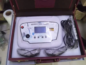 Advanced Laser Therapy Device for Pain Relief - Wooden Case - Image 3