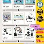 Big Saving Day Offer: Complete Physiotherapy Clinic Setup Bonus