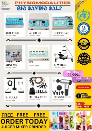 Big Saving Day Offer: Complete Physiotherapy Clinic Setup Bonus