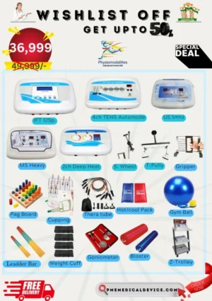 Wishlist Physiotherapy Clinic Setup best 18 product in 1 Set