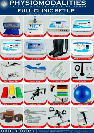 Professional Physiotherapy Clinic Full Setup Equipment
