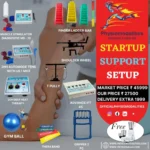 Basic physiotherapy equipment Setup For Startup Package