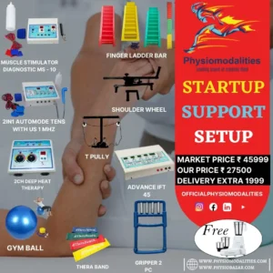Basic physiotherapy equipment Setup For Startup Package
