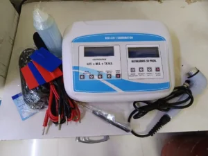 4-in-1 IFT 125 Program (IFT + MS + TENS) with Ultrasonic 1MHz Physiotherapy Unit