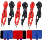 MS Wire with Pad Electrodes Set Muscle Stimulator Machine 6pc