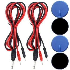 TENS Wire With Round No non adhesive tens pads 2pc