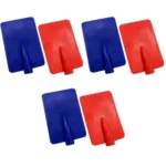 IFT Non-Stick Machine Electrodes Pads Rectangle Red/Blue 6pc