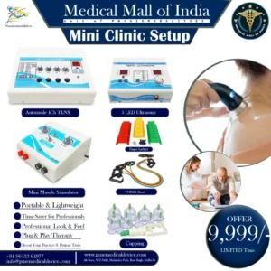 Mini Clinic Setup: Portable Physiotherapy & Rehabilitation Kit