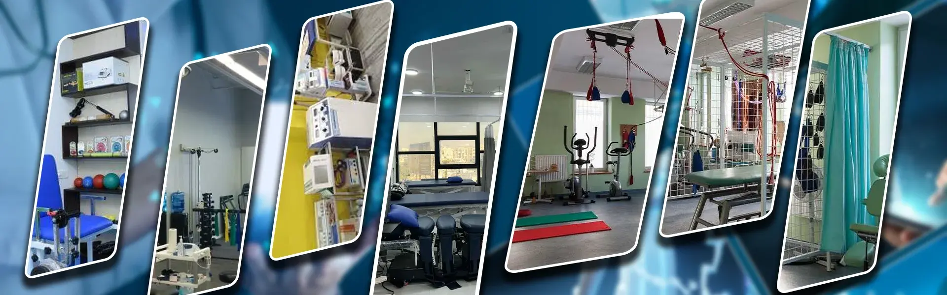 Complete physiotherapy clinic setup