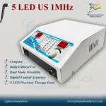 5 LED Ultrasound Therapy Machine 1MHz – Physiotherapy Device