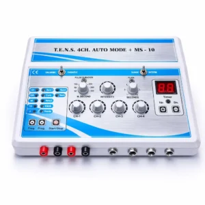 4 Channel Auto Mode TENS WITH Muscle Stimulator 10 Diagnostic