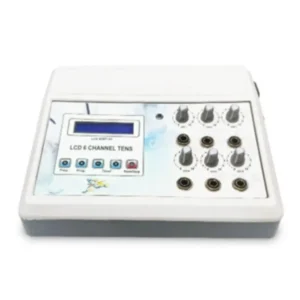 LCD 6 Channel TENS Therapy Machine – Professional Multi Output Pain Relief Device