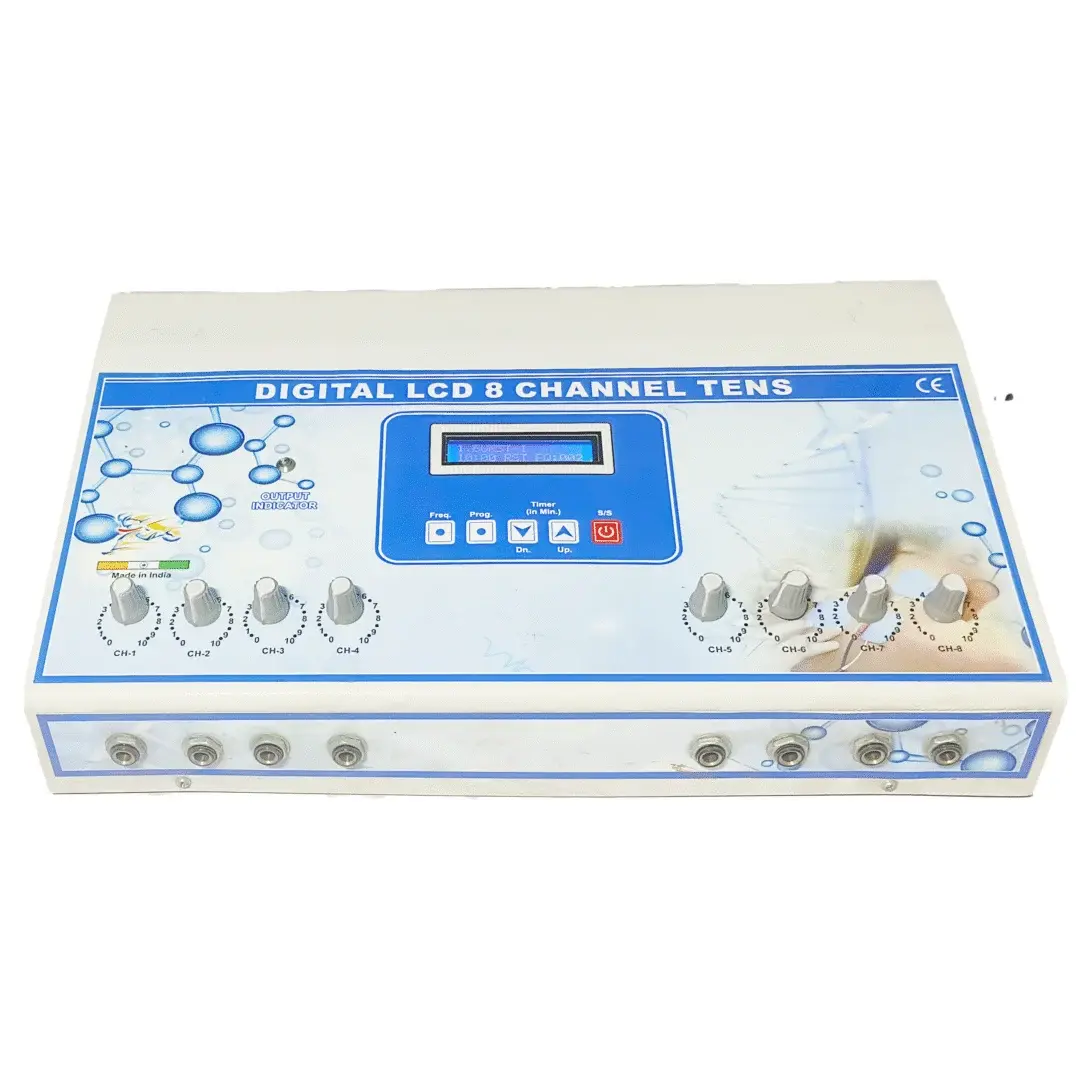 Digital LCD 8 Channel TENS Physiotherapy Machine Clinic Use - Image 3