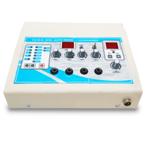 4 Channel Auto-Mode TENS + Ultrasonic Physiotherapy Machine