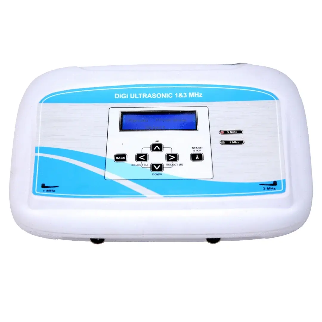Digital Ultrasonic 1 & 3 MHz Physiotherapy Equipment Round