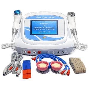 AERO STIM PRO-400 4in1 IFT Vacuum With NMES, TENS, Ultrasonic 1&3 Mhz