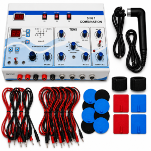 3-in-1 IFT 4 Channel TENS Ultrasound Combo Device for Physiotherapy Pain Relief