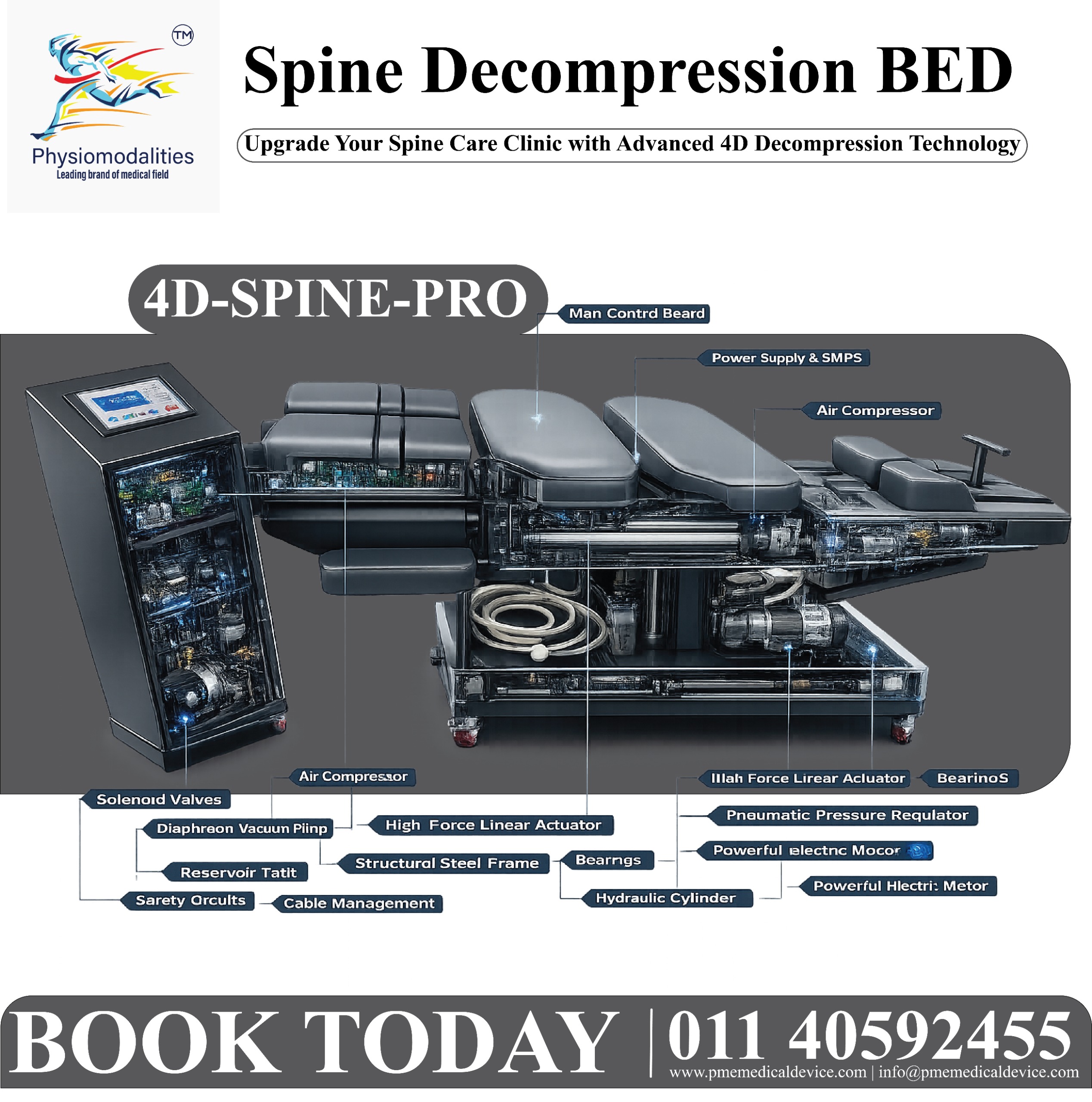 4D Spine Pro Robotic Spine Decompression Therapy Machine 4D Spine Pro Robotic Spine Decompression Therapy Machine - Image 2