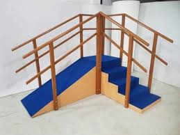 Exercise Corner Stair Case Therapy by PHYSIOMODALITIES ENTERPRISES for gait training, physiotherapy, orthopedic rehabilitation, and neurological recovery.