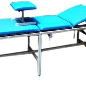 High-Low 3 Fold Traction Therapy Table by PHYSIOMODALITIES ENTERPRISES for physiotherapy, traction therapy, and rehabilitation.