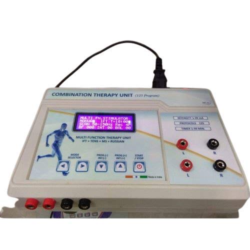 Multi-Function Physiotherapy Therapy Unit Multi-Function Physiotherapy Therapy Unit by PHYSIOMODALITIES ENTERPRISES for physiotherapy, electrotherapy, pain management, and rehabilitation.