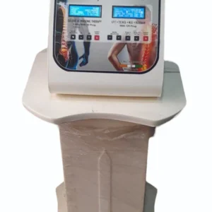 Physio Studio – Multi Therapy System by PHYSIOMODALITIES ENTERPRISES with IFT, TENS, MS, Laser, and Ultrasonic Therapy for physiotherapy and rehabilitation.