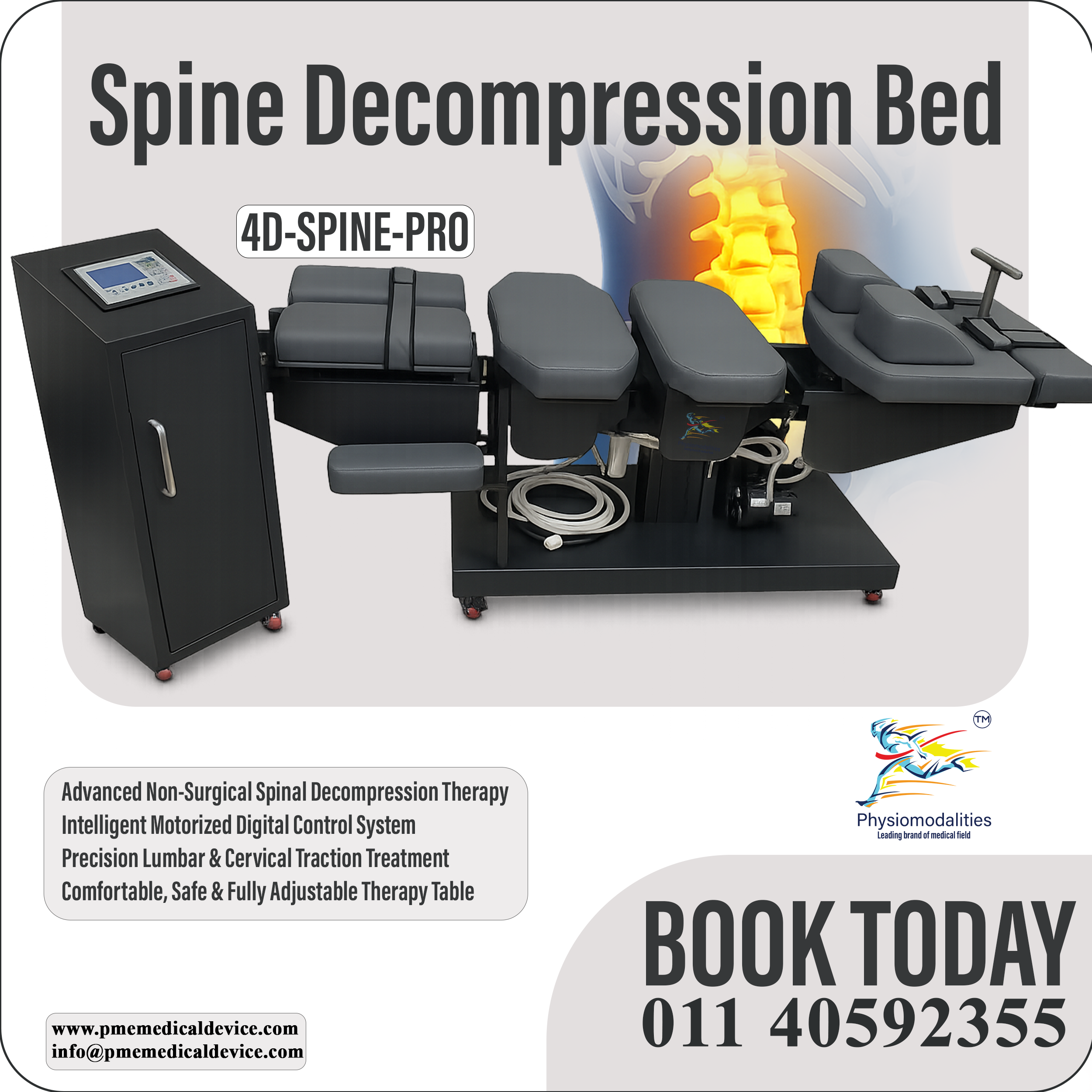 4D Spine Pro Robotic Spine Decompression Therapy Machine 4D Spine Pro Robotic Spine Decompression Therapy Machine - Image 3