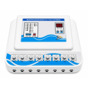 8 Channel TENS Therapy Machine by PHYSIOMODALITIES ENTERPRISES for professional physiotherapy and rehabilitation
