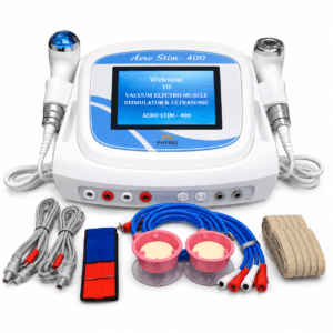 Interferential Therapy IFT Physiotherapy Equipment AERO STIM PRO-400 4-in-1 Advanced Physiotherapy System by PHYSIOMODALITIES ENTERPRISES