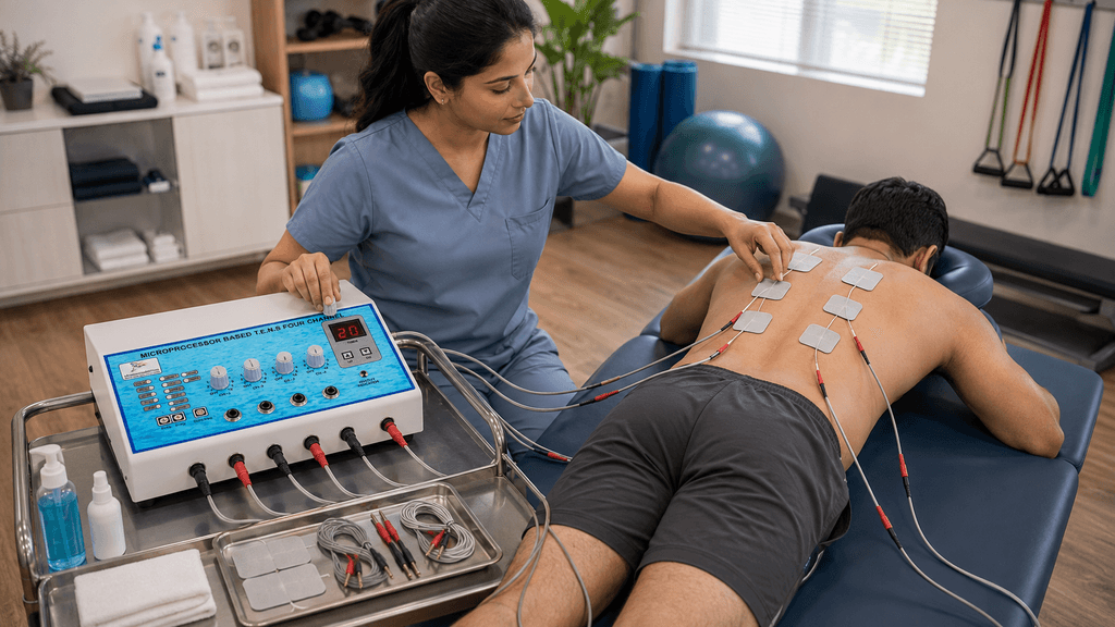 Automode 4 Channel TENS Physiotherapy Machine Automode 4 Channel TENS Physiotherapy Machine