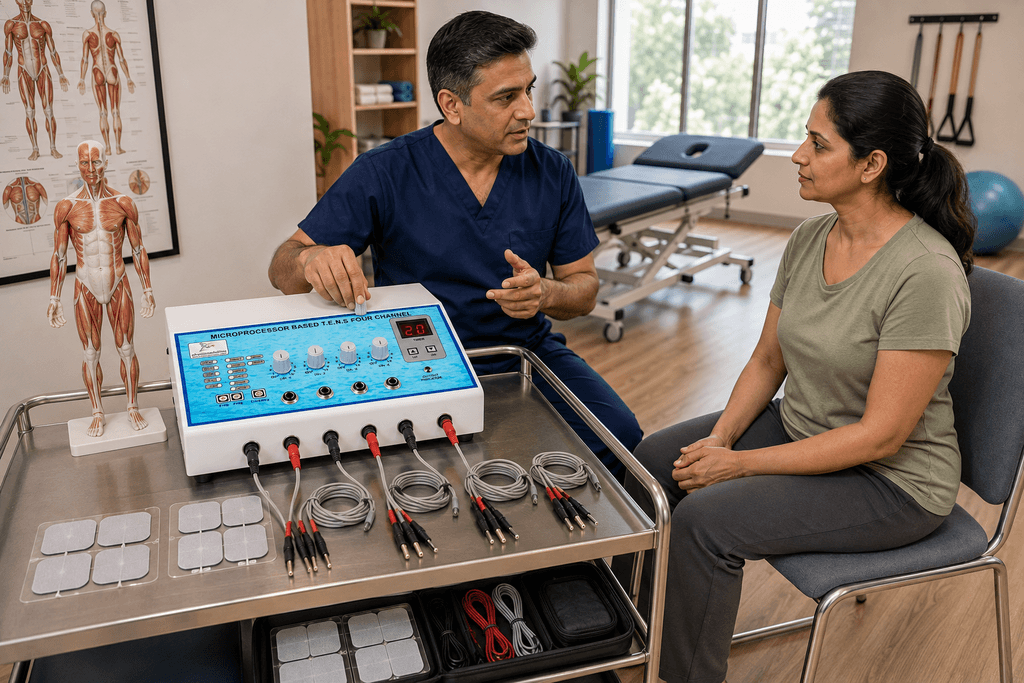 Automode 4 Channel TENS Physiotherapy Machine Automode 4 Channel TENS Physiotherapy Machine