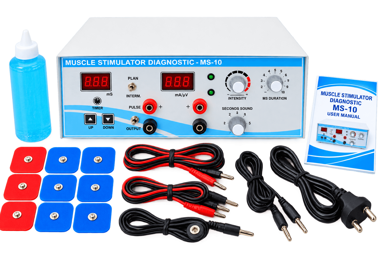 Digital Diagnostic Muscle Stimulator Machine Digital Diagnostic Muscle Stimulator Machine by PHYSIOMODALITIES ENTERPRISES for professional physiotherapy and rehabilitation