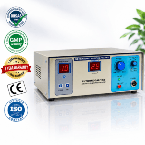 Heavy Duty 1 MHz Ultrasonic Physiotherapy Machine by PHYSIOMODALITIES ENTERPRISES