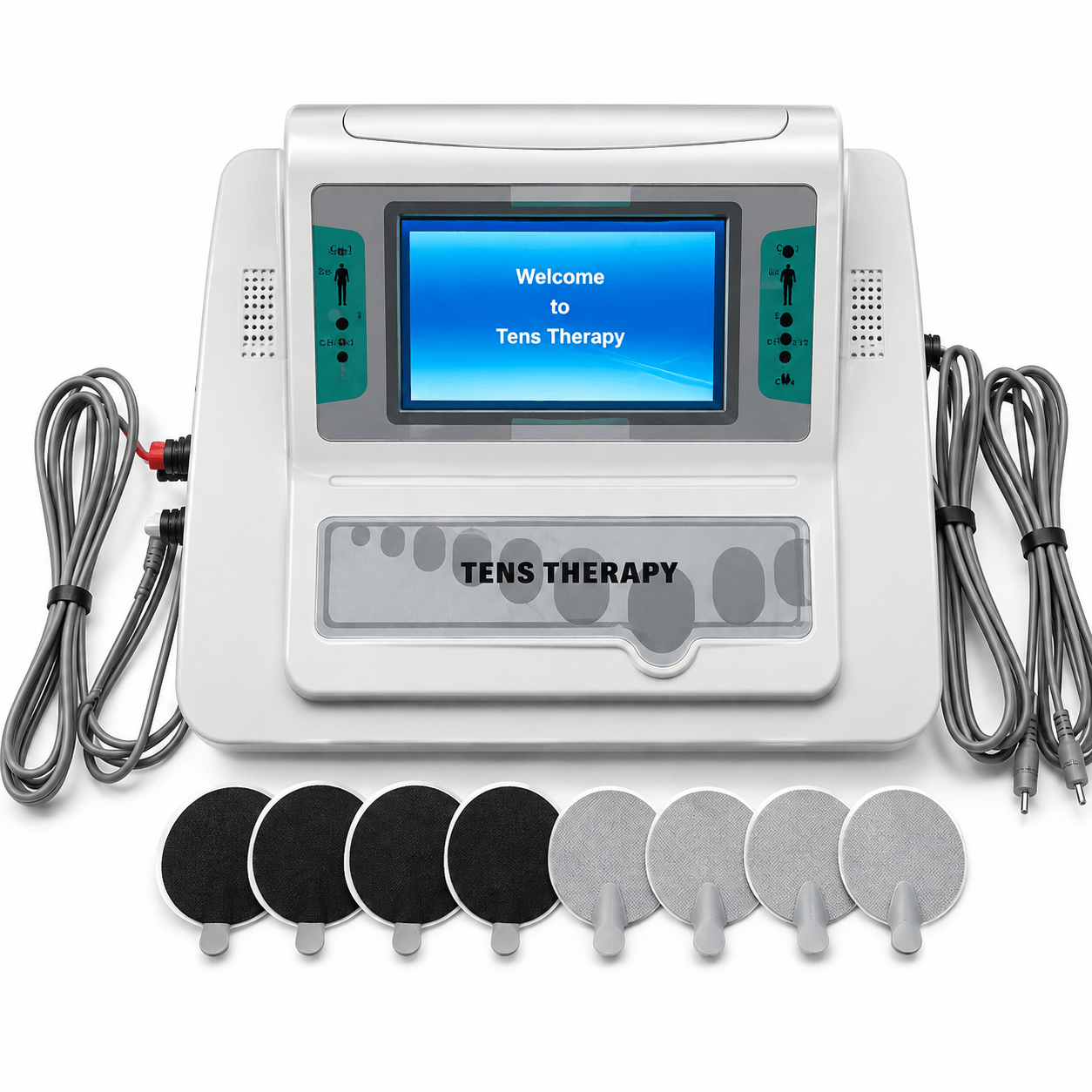 Imported 4 Channel Touchscreen TENS Machine Imported Digital Touchscreen TENS Machine by PHYSIOMODALITIES ENTERPRISES
