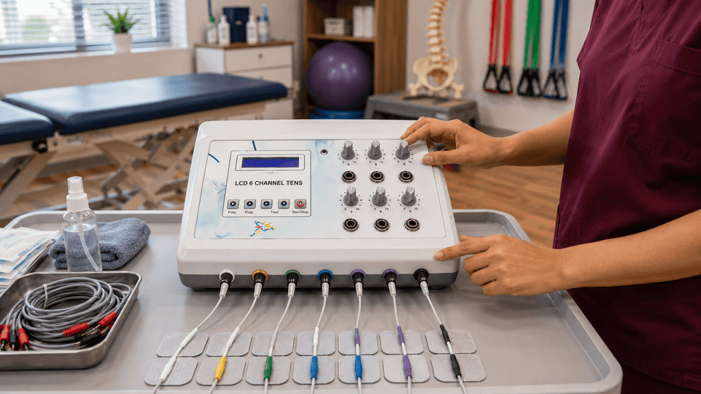 LCD 6 Channel TENS Therapy Machine LCD 6 Channel TENS Therapy Machine