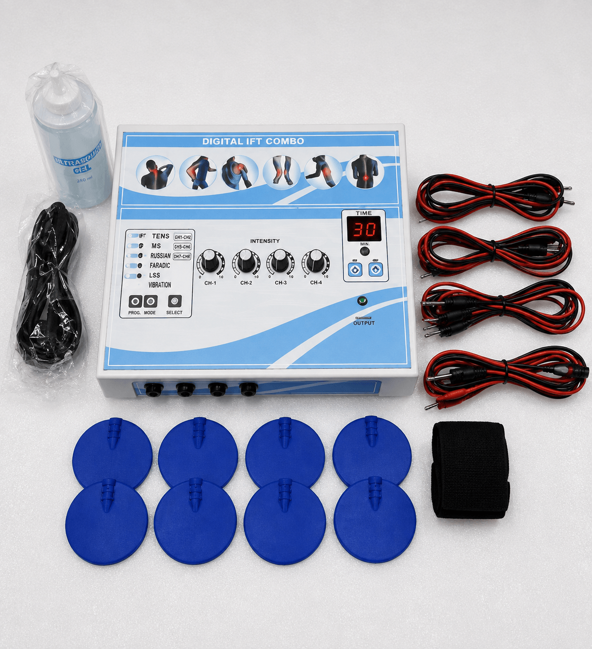 MicroPro 4-Channel TENS Machine MicroPro 4-Channel TENS Machine by PHYSIOMODALITIES ENTERPRISES