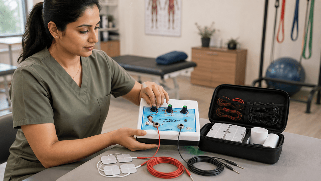 Mini 2-Channel TENS Physiotherapy Machine Mini 2-Channel TENS Physiotherapy Machine