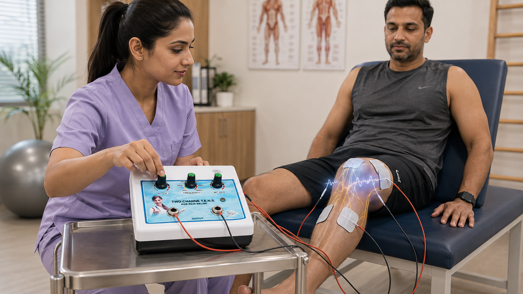 Mini 2-Channel TENS Physiotherapy Machine Mini 2-Channel TENS Physiotherapy Machine