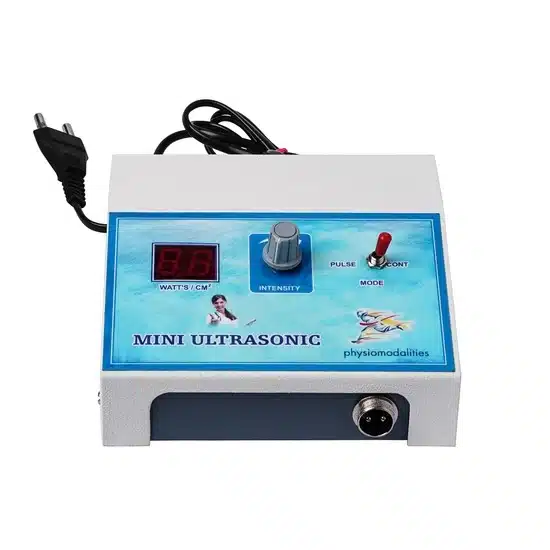 Mini Ultrasonic Physiotherapy Machine with Digital Display, Intensity Control and Pulse Mode
