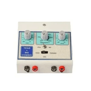 2 In 1 TENS + MS Combo Physiotherapy Machine TENS and MS Combo Physiotherapy Machine for Electrical Stimulation Therapy