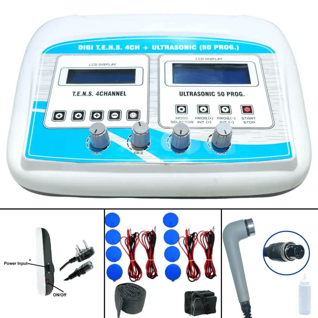 4CH TENS + US Combo Machine 4CH TENS + US Combo Machine