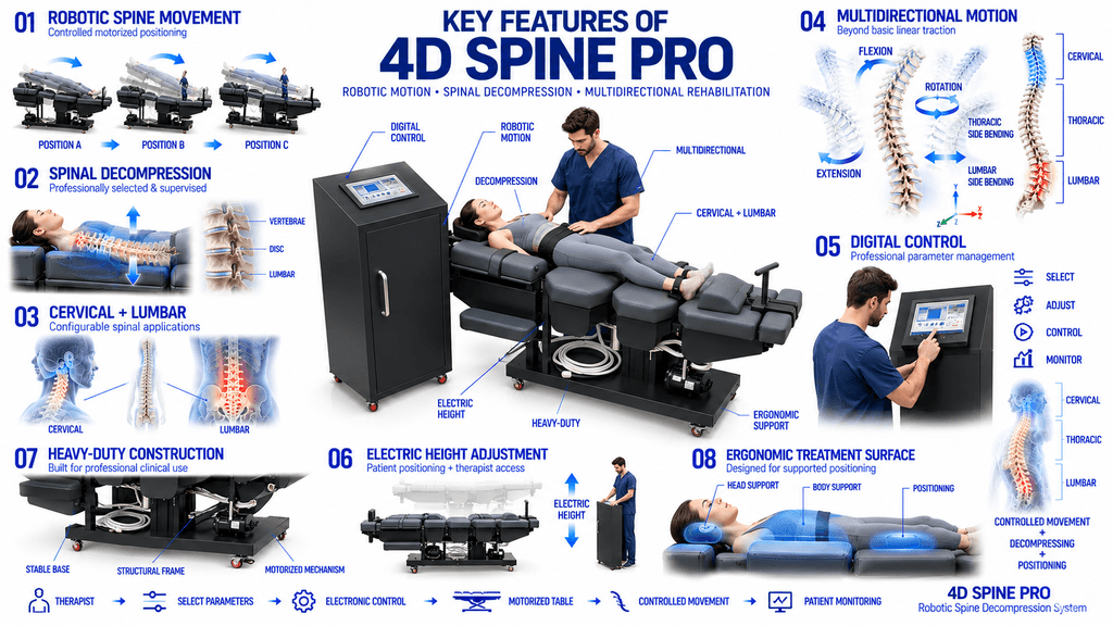 4D Spine Pro Decompression Therapy Machine 4D Spine Pro Decompression Therapy Machine