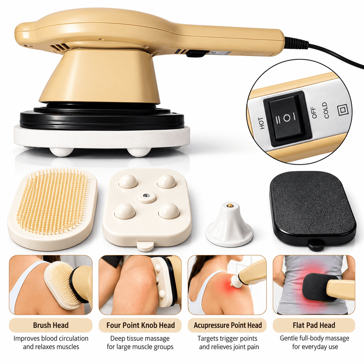 G-5 Chest Vibrator Massager Machine for Physiotherapy G-5 Chest Vibrator Massager Machine for Physiotherapy - Image 4
