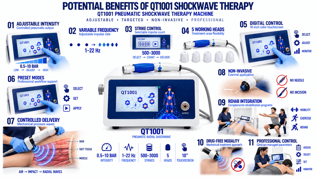 QT1001 Shockwave Therapy Machine QT1001 Shockwave Therapy Machine