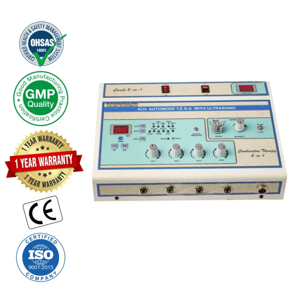 2-in-1 TENS with Ultrasonic Therapy Machine